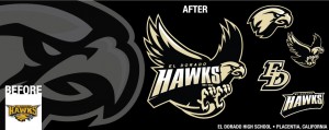 Sleek new El Dorado High School Logo